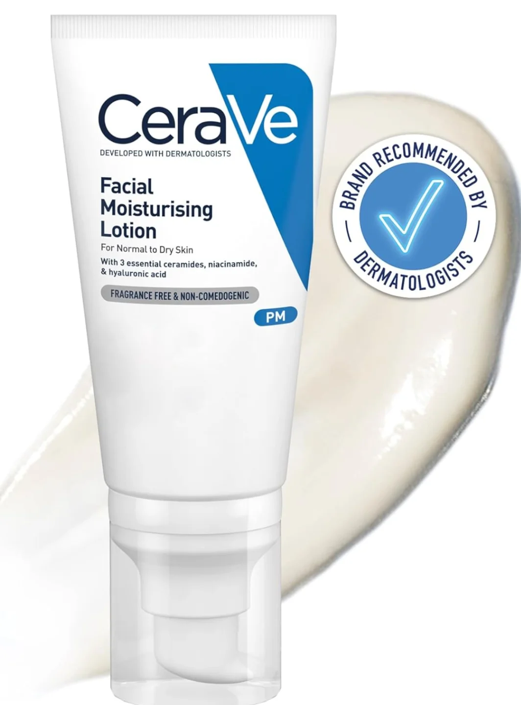 CeraVe PM Facial Moisturising Lotion 52ml