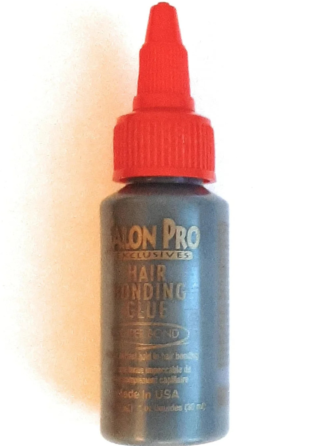 Salon Pro Hair Bonding Glue, Black, 30 ml