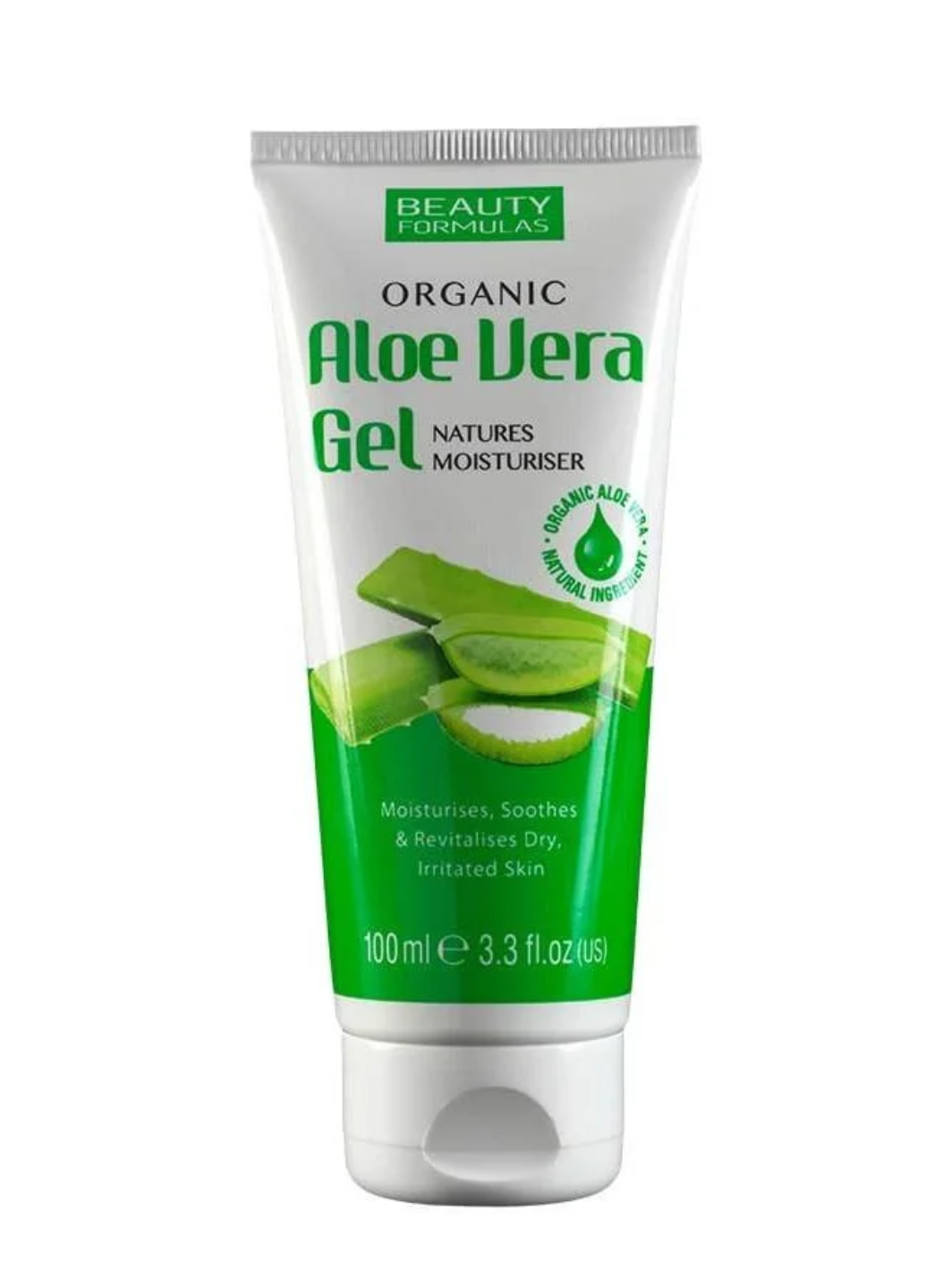 Beauty Formulas Organic Aloe Vera Gel – 100ml