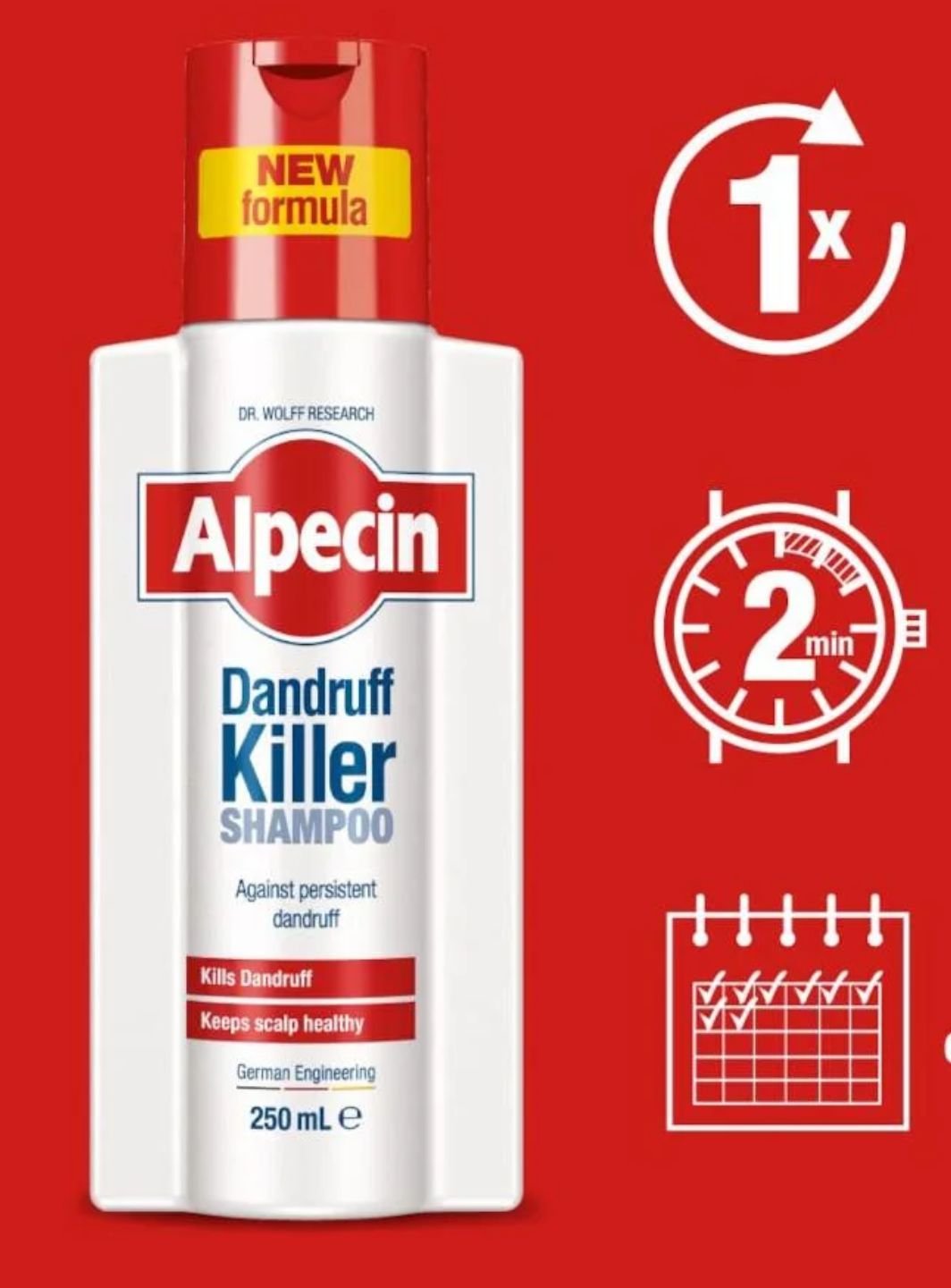 Alpecin Dandruff Control Shampoo – 250ml