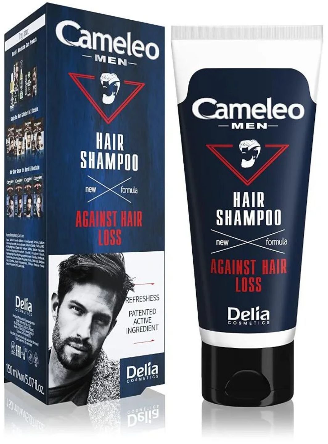 Delia Cameleo Men Hair Shampoo for Hair Loss Prevention – 150ml