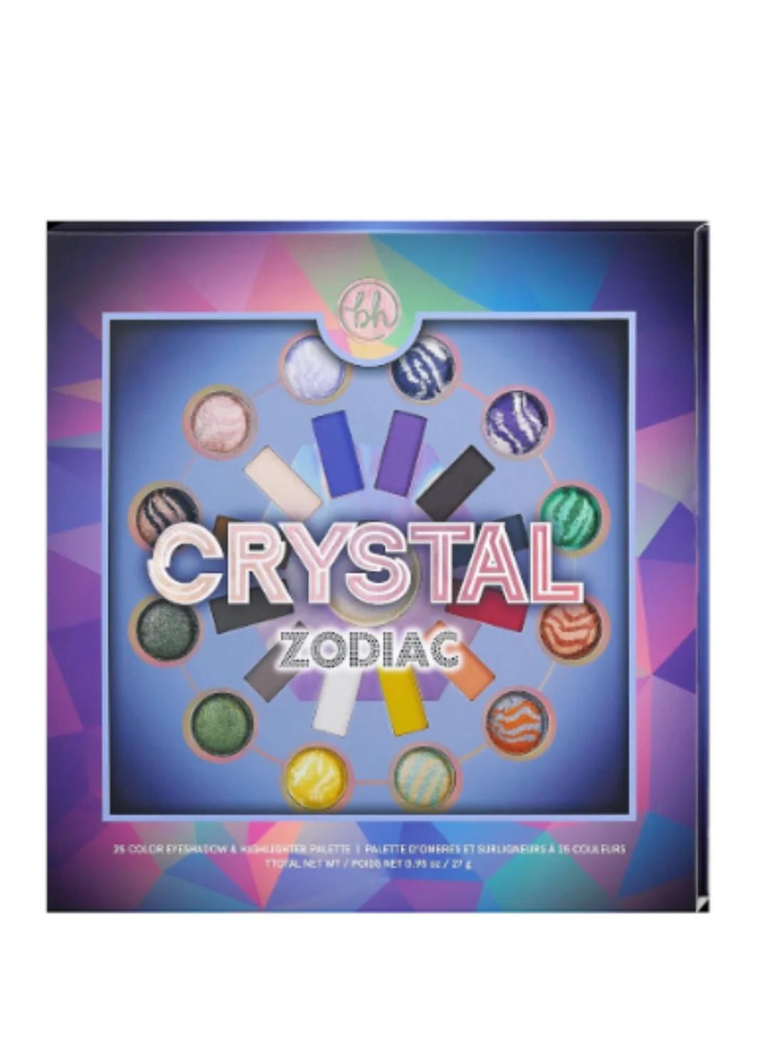 BH Cosmetics Crystal Zodiac Eyeshadow & Highlighter Palette