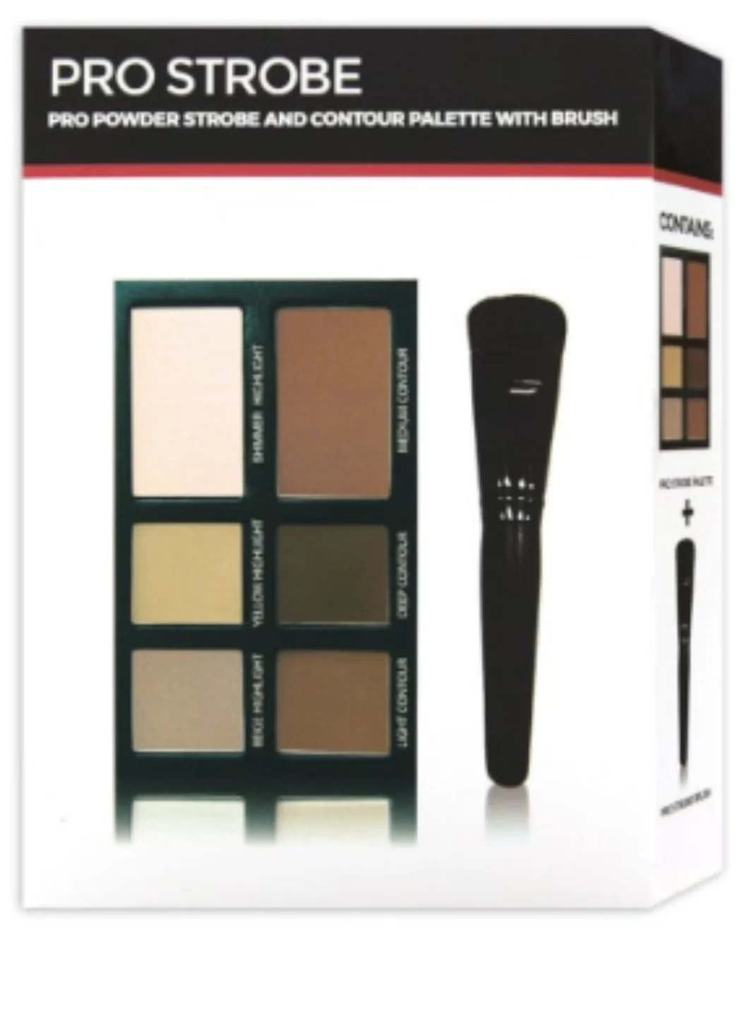 Freedom Pro Powder Strobe And Contour Palette With Brush