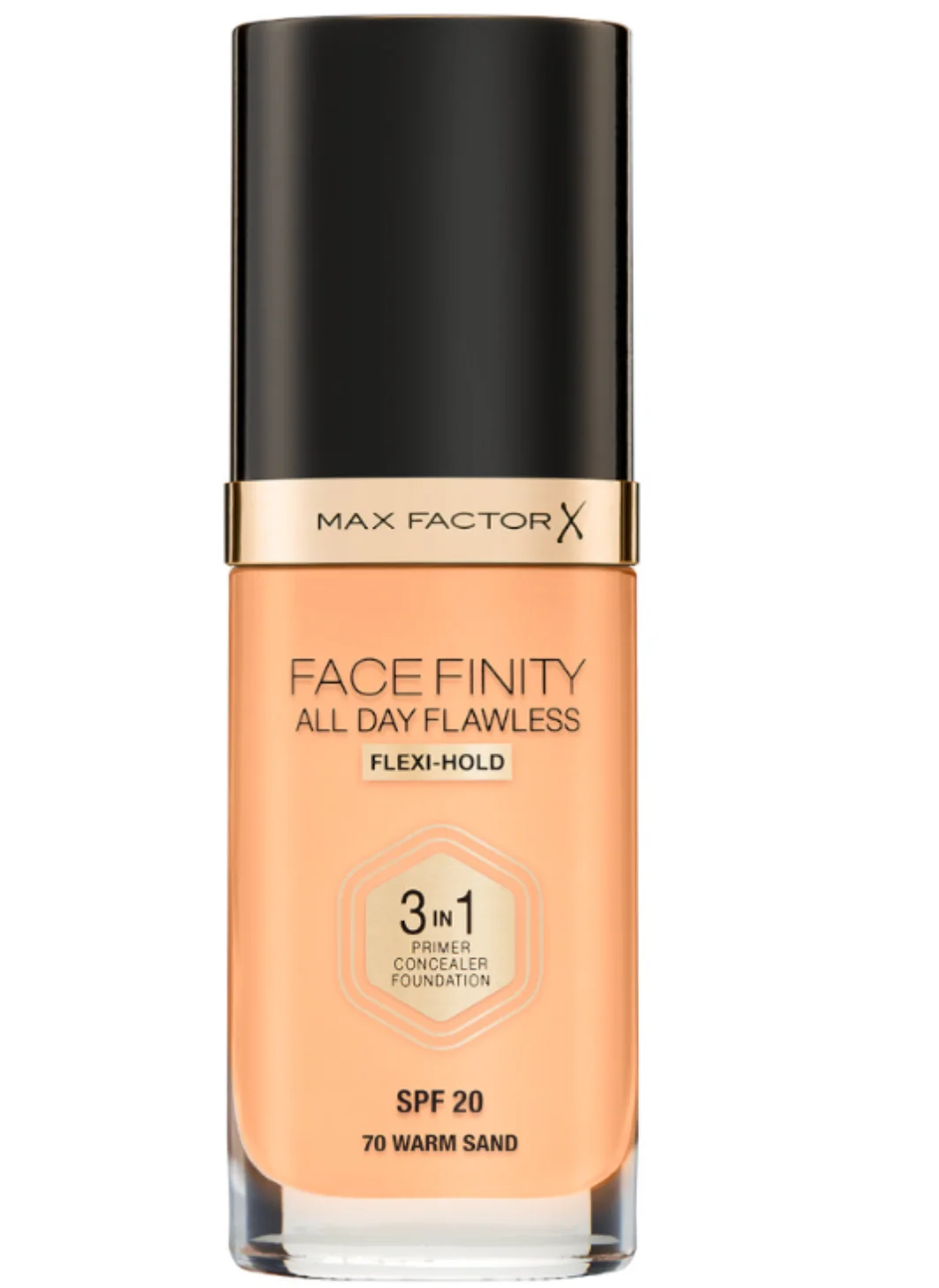 Max Factor Facefinity 3 in 1 Foundation – 70 Warm Sand