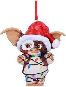 Gremlins Gizmo in Fairy Lights Hanging Festive ( Red, Housewarming )