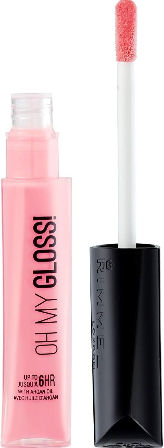 Rimmel London Oh My Gloss! Lip Gloss, 160 Stay My Rose