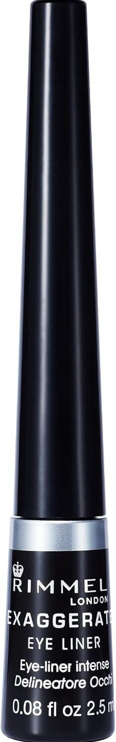 Rimmel London Exaggerate Liquid Eyeliner 001 Black