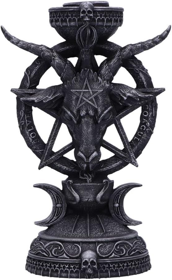 aphomet Candle Holder 15.5cm Black