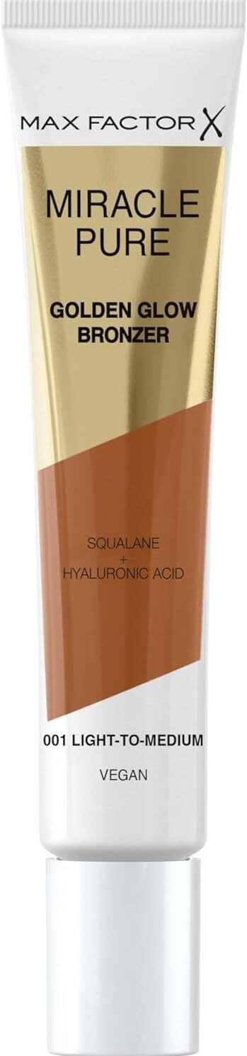 Max Factor Miracle Pure Golden Glow Liquid Bronzer (001 Light to Medium)