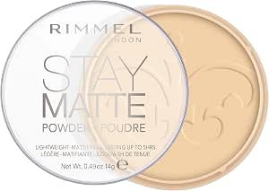 Rimmel Stay Matte Matte Pressed Powder 001 Transparent 14 G