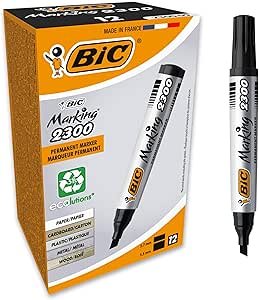 BIC 2300 Marker Black 1 Pcs Box