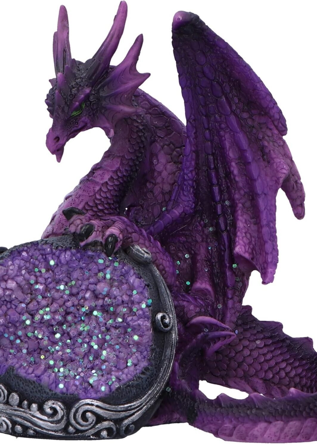 Figurine, Resin, Purple, 11.5cm